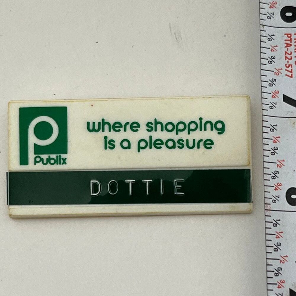 Publix Supermarket Where Shopping Is A‎ Pleasure Collectible Employee Pin